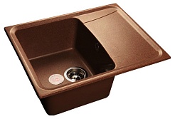 Granfest Мойка кухонная Standart GF-S610L Красный Марс – фотография-1